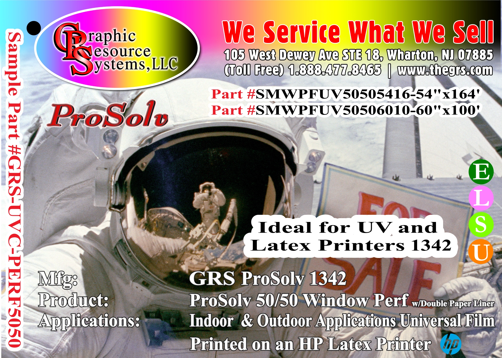 ProSolv Universal Window Per 50-50